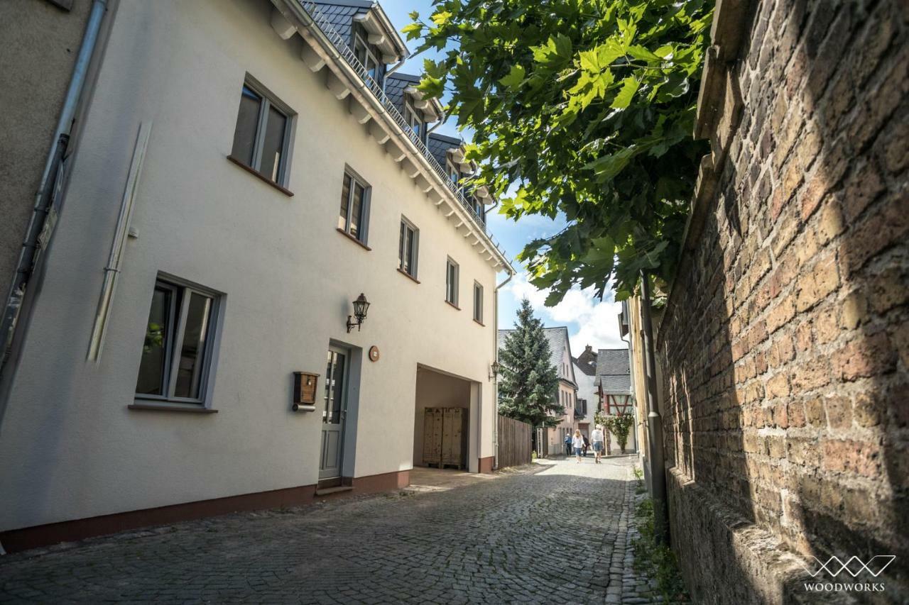 Fewo " Schmiede " Innenstadt, Ruhige Lage, Grosse Terrasse, Wlan Inkl. Рюдесхайм-на-Рейне Экстерьер фото